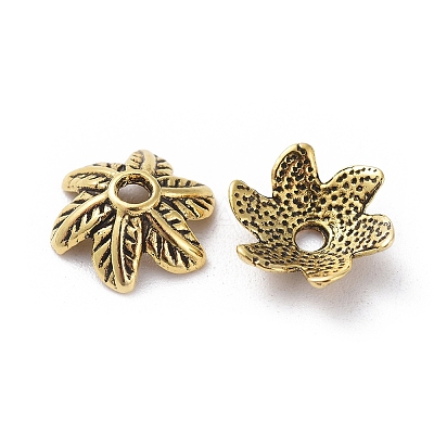 Tibetan Style Bead Caps LS-TIBEB-LF9396YKG-AG-LF-1