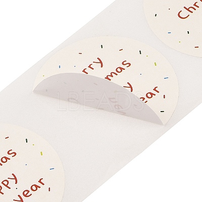 Christmas Theme Paper Self-Adhesive Stickers DIY-M070-08B-1