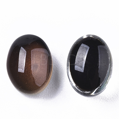 Translucent Glass Cabochons GLAA-T023-02A-1