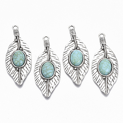 Tibetan Style Alloy Big Pendants LS-PALLOY-R113-012-RS-1