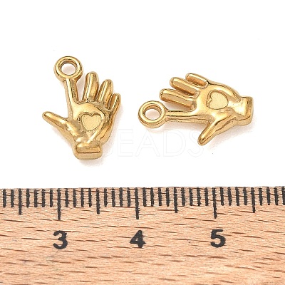304 Stainless Steel Charms SA-CBAE5AC-01G-1