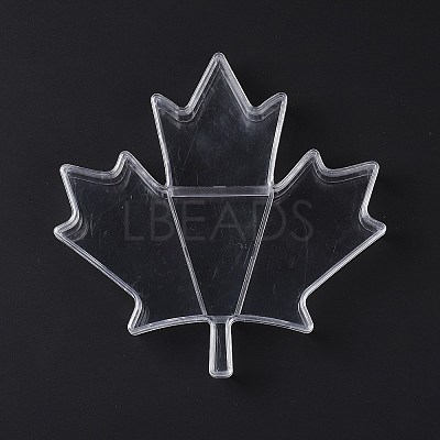 4 Grids Transparent Plastic Box CON-B009-02-1