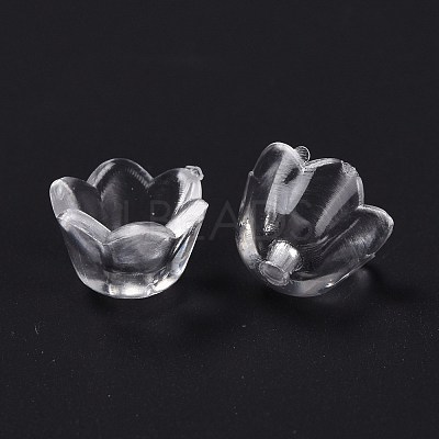 Transparent Clear Acrylic Beads PL548-1-1
