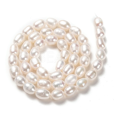 Natural Cultured Freshwater Pearl Beads Strands PEAR-L033-70-01-1
