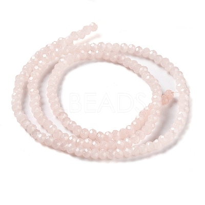Baking Paint Imitation Jade Glass Bead Strands LS-DGLA-A034-J2MM-A14-1
