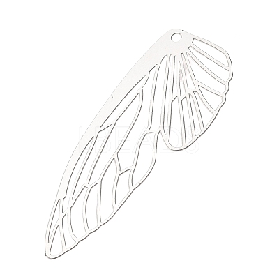 201 Stainless Steel Big Pendants STAS-G396-06P-1