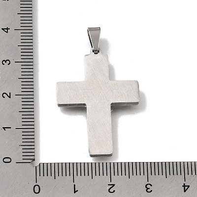 201 Stainless Steel Enamel Pendants SA-CBA5D64-02P-1