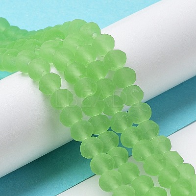 Transparent Glass Beads Strands X1-EGLA-A034-T4mm-MD09-1