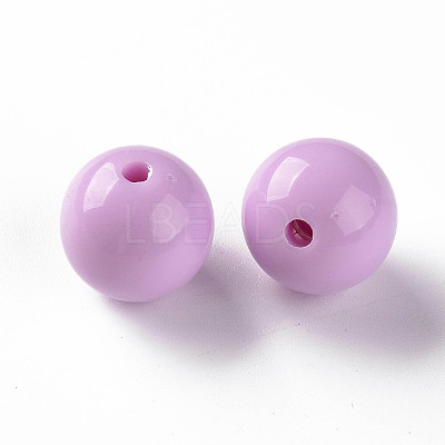 Opaque Acrylic Beads X-MACR-S370-C16mm-A03-1