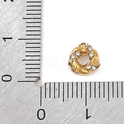 304 Stainless Steel Rhinestone Beads RB-CBA362B-01F-1