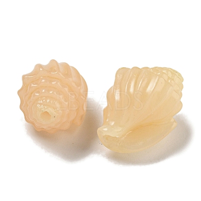 Synthetic Coral Carved Beads Strands CORA-I023-07-1