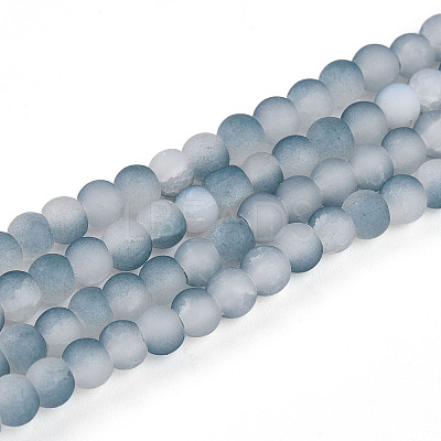 Crackle Glass Beads X1-GLAA-N009-4mm-06-1