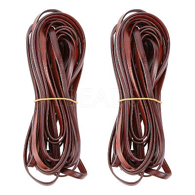 Flat Leather Jewelry Cord WL-GF0001-06C-02-1