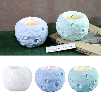 DIY Round Candle Holder Silicone Molds PW-WG4868C-01-1