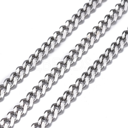 304 Stainless Steel Twisted Chains CHS-K010-02P-1