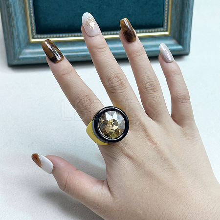 Acrylic & Resin Finger Rings WG6E790-02-1