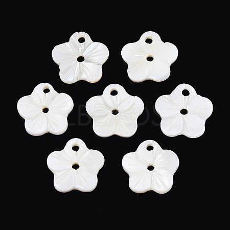 Natural Freshwater Shell Buttons SHEL-N038-11-1