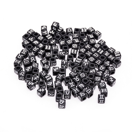 Opaque Acrylic Beads PJ-TAC0001-23B-1