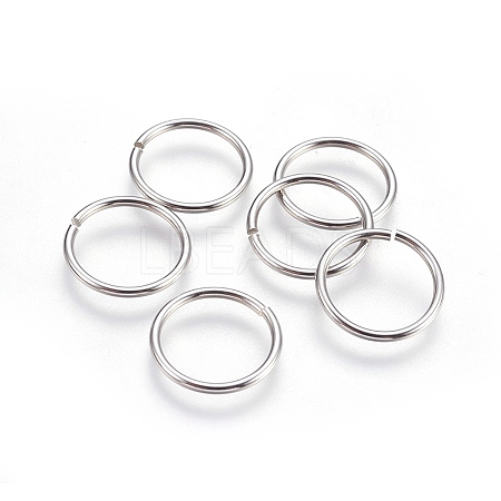 Tarnish Resistant 304 Stainless Steel Saw Cut Open Jump Rings STAS-P212-24P-03-1
