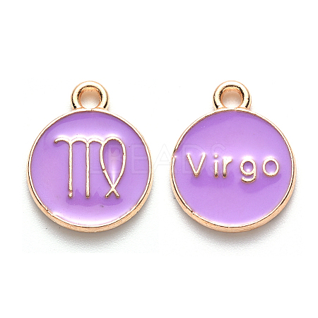 Alloy Enamel Pendants LS-ENAM-S124-01A-01B-1