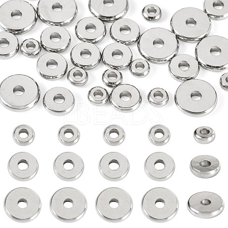 30Pcs 3 Styles Brass Spacer Beads KK-TADJ0001-09A-1