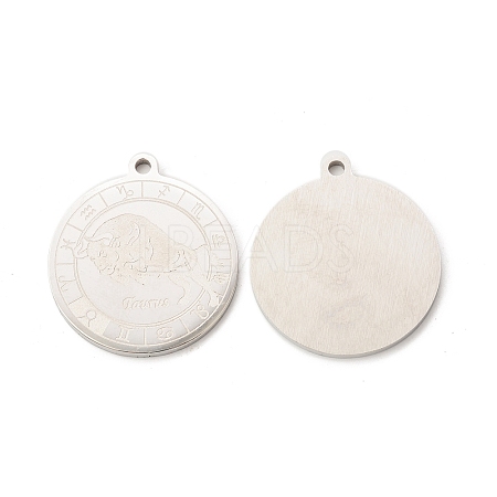 Non-Tarnish 304 Stainless Steel Pendants STAS-A074-03D-P-1