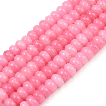 2 Strands Dyed Natural White Jade Beads Strands G-PA0001-23C-1