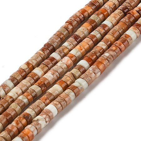 Natural Imperial Jasper Beads Strands G-Q171-A01-01F-1