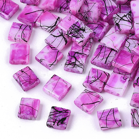 2-Hole Drawbench Glass Seed Beads SEED-S023-43C-04-1