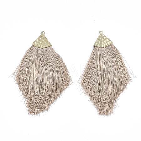 Polyester Tassel Big Pendant Decorations FIND-T042-06-1