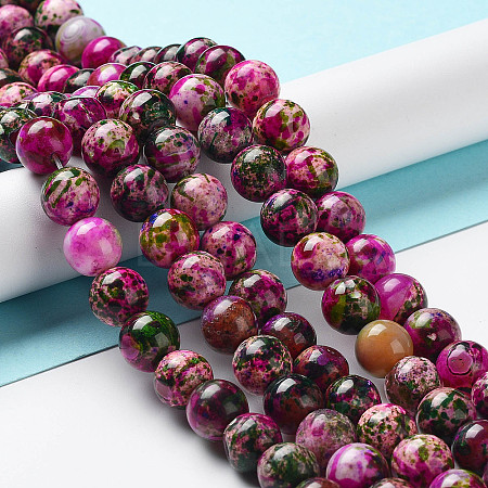 Natural Agate Beads Strands G-P516-A01-A06-1