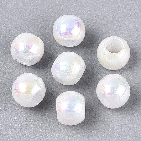 ABS Plastic European Beads X-SACR-T017-80-1