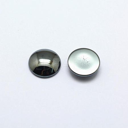 Non-Magnetic Synthetic Hematite Cabochons Z28WB014-1