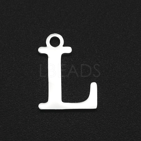 Non-Tarnish 201 Stainless Steel Charms STAS-N090-LA060-L-1