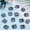 14Pcs Rectangle Alloy Buckles FIND-CY0002-02B-4