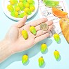 Mango Opaque Acrylic Pendants FIND-CJZ0001-007-4