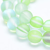 Synthetic Moonstone Beads Strands X-GLAA-K021-06-6mm-3