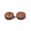 Laser Engraved Wood Beads WOOD-S053-53D-3