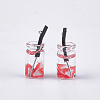 Glass Bottle Pendants LS-CRES-N017-06E-2