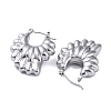 Non-Tarnish 304 Stainless Steel Hoop Earrings EJEW-K272-03P-2