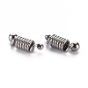 Tarnish Resistant 304 Stainless Steel Coil Cord Ends STAS-T052-37P-2