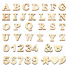 DIY Wood Alphanumeric Sticker Crafts DIY-WH0302-94-1