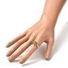 Healing Power Natural Green Aventurine Rings Set for Men Women X1-RJEW-TA00007-03-3