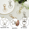 18Pcs Alloy Swivel Keychain Clasps KEYC-SP0001-48A-P-5