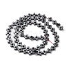 Synthetic Non-Magnetic Hematite Beads Strands G-H303-B19-2