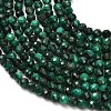 Natural Malachite Beads Strands G-C262-A02-3mm-3