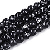 Baking Paint Glass Beads X1-DGLA-N015-8mm-10-1