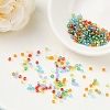 3500Pcs 7 Colors 12/0 Glass Round Seed Beads SEED-YW0001-20-7