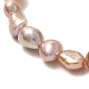 Natural Pearl Stretch Bracelets for Women Girl BJEW-JB06855-01-5