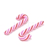 Christmas Candy Cane Handmade Polymer Clay Beads CLAY-P005-04-3
